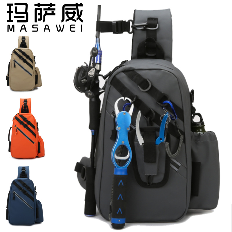 Fishing Bag Waterproof - Waterproof Oxford cloth lightweight outdoor riding