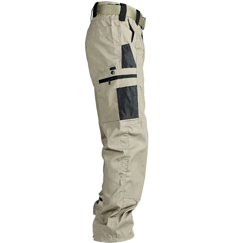 Fishing Pants Waterproof - Multi-Pocket Men's Tactical Casual Pants Cargo