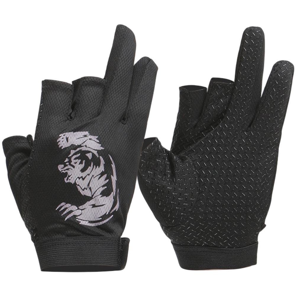 Fishing Gloves 3 Fingers Cut G - Fishing Gloves recension och pris