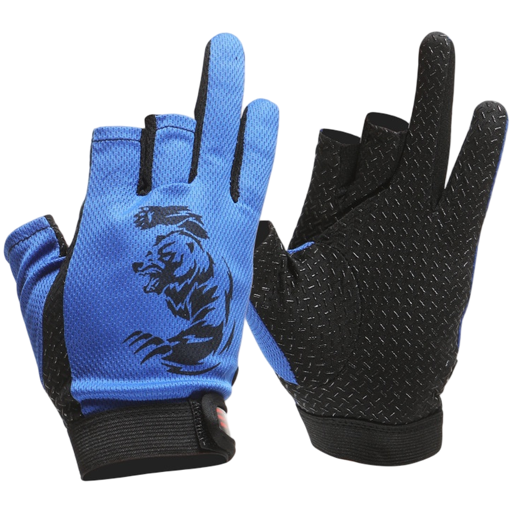 Fishing Gloves 3 Fingers Cut G - Fishing Gloves recension och pris