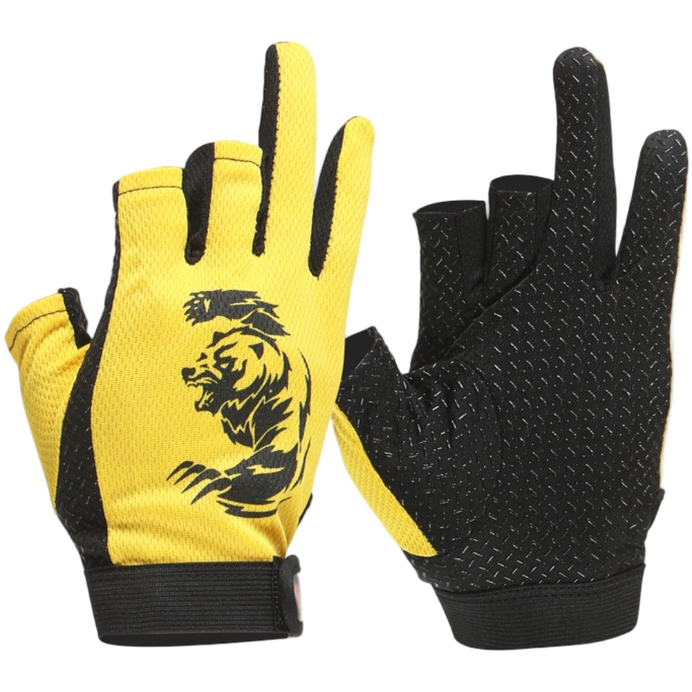 Fishing Gloves 3 Fingers Cut G - Fishing Gloves recension och pris