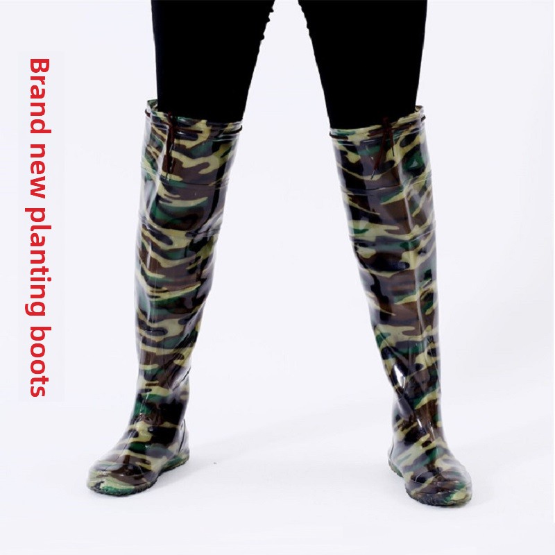 New Men's Long Tube Rain Boots - Fishing Boots recension och pris