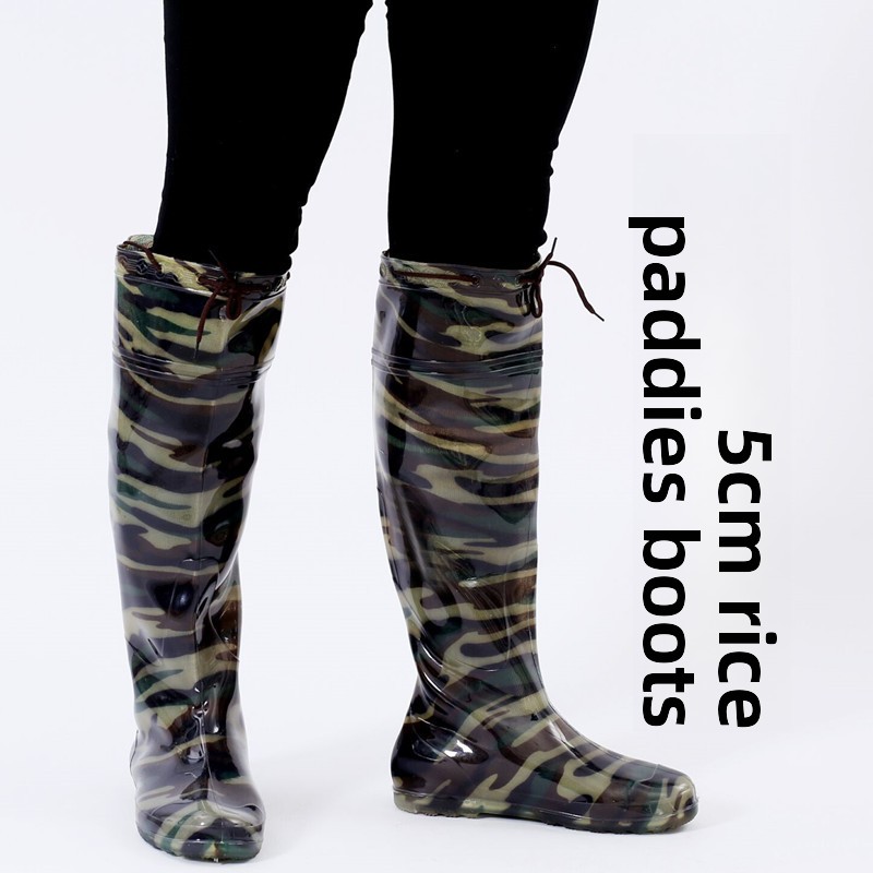 New Men's Long Tube Rain Boots - Fishing Boots recension och pris