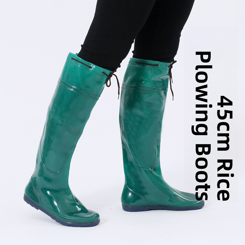 New Men's Long Tube Rain Boots - Fishing Boots recension och pris