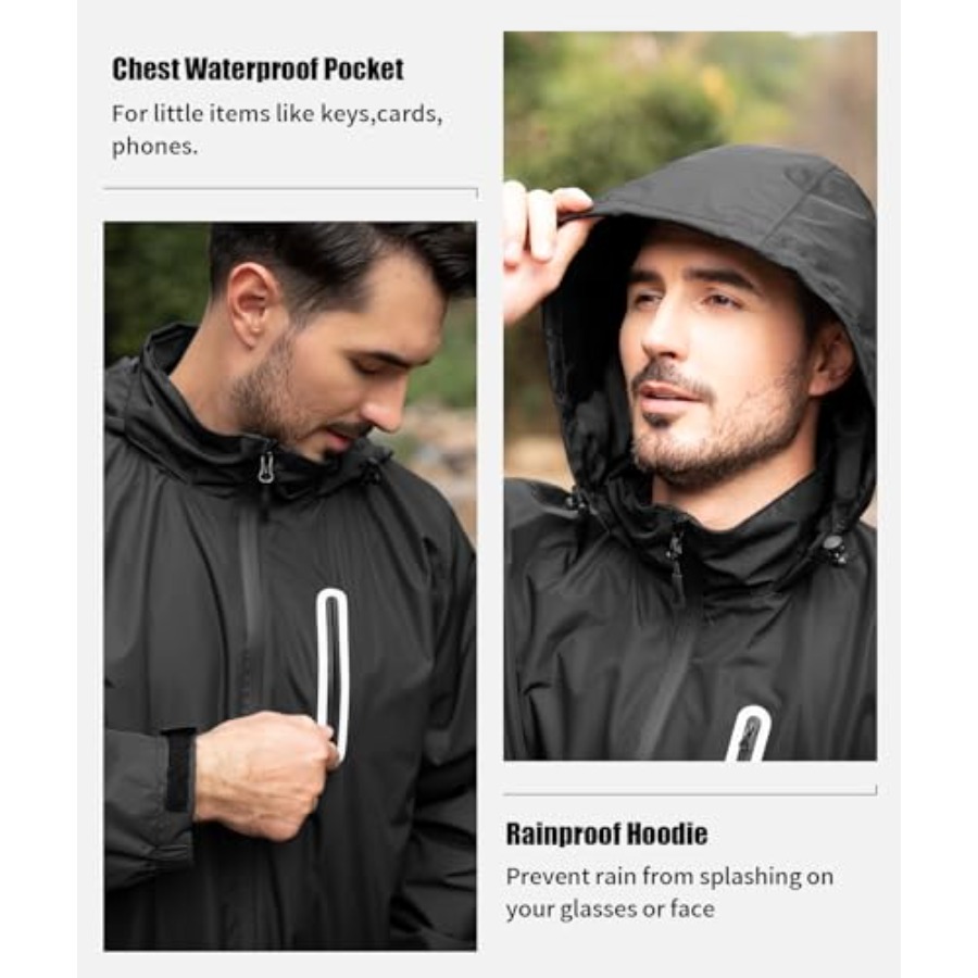 Men's Waterproof Golf Rain Sui - Fishing Rain Suit recension och pris