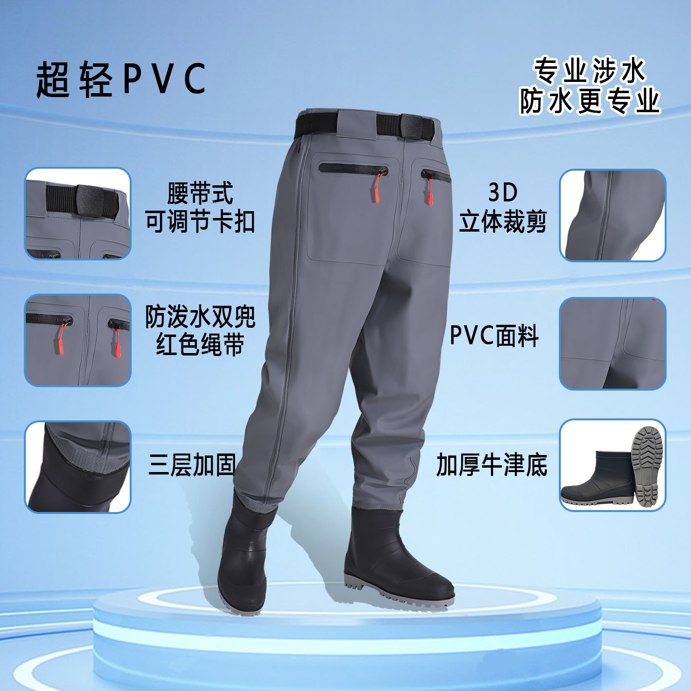 Men's Waterproof Fishing Wadin - Fishing Waders recension och pris