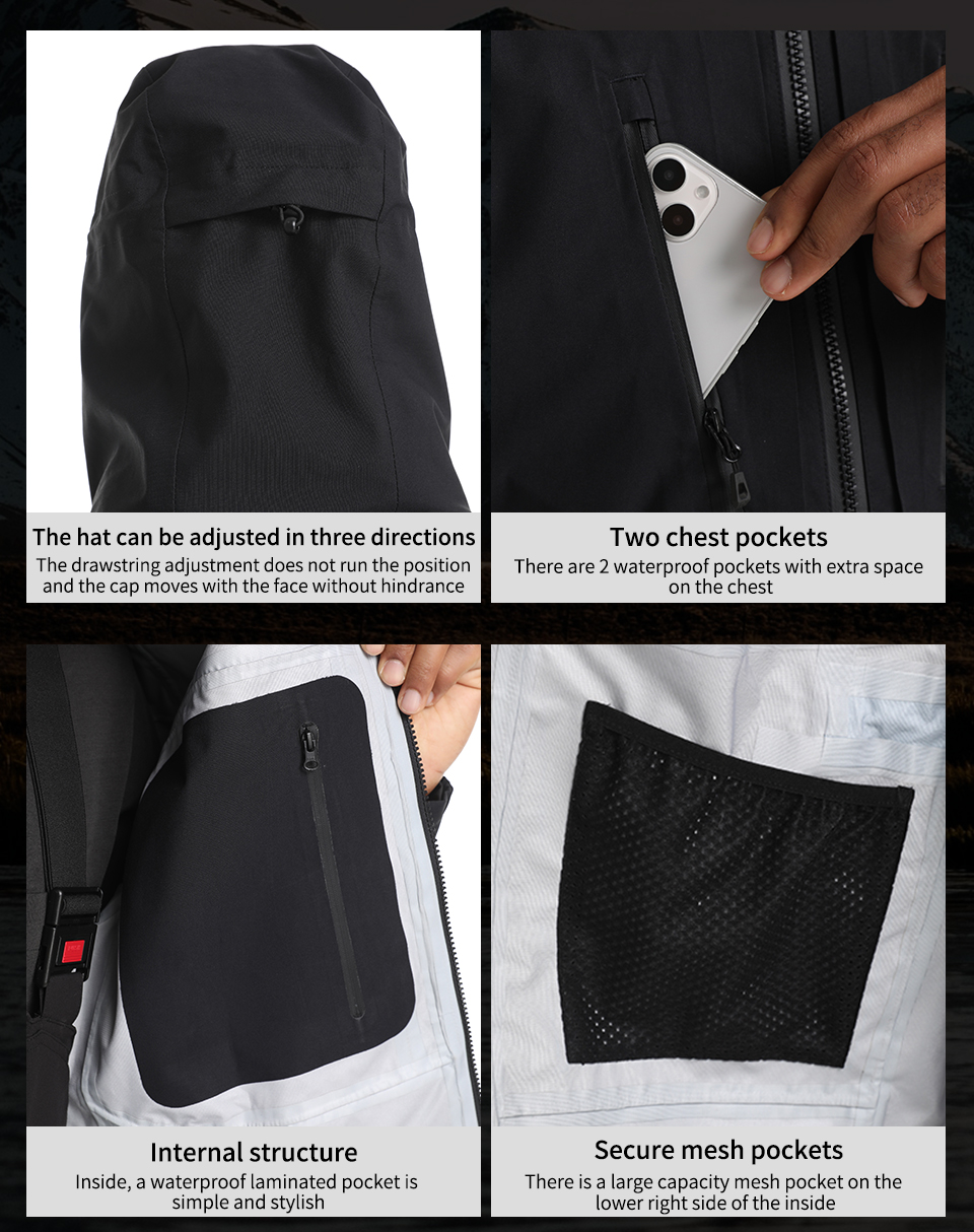 Men's Waterproof Sports Jacket - Fishing Jacket Waterproof recension och pris