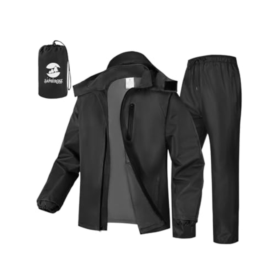 Men's Waterproof Rain Gear 2pc - Fishing Rain Suit recension och pris