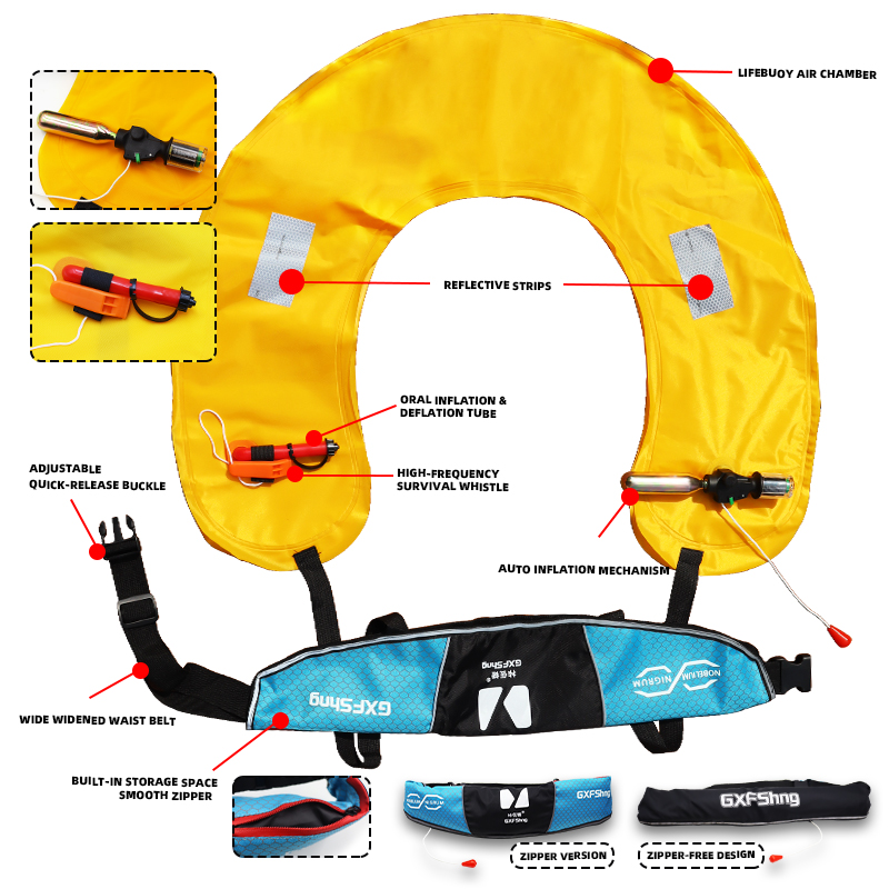 ZYZHE 1pc Fishing Belt Lifesav - Fishing Belt recension och pris