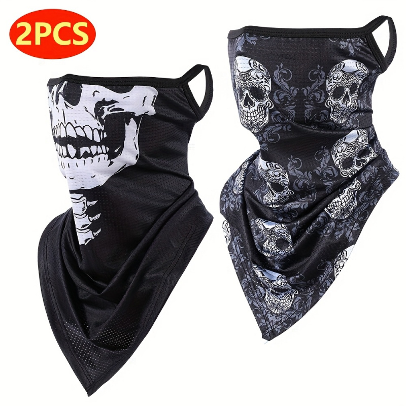 2-Pack, Men's Gothic Mask and  - Fishing Mask Sun Protection recension och pris