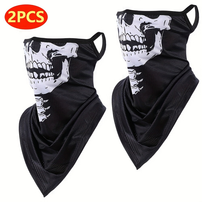 2-Pack, Men's Gothic Mask and  - Fishing Mask Sun Protection recension och pris