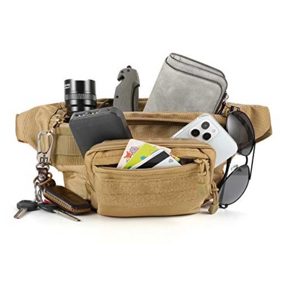 Tactical Fanny Pack, Military  - Fishing Belt recension och pris