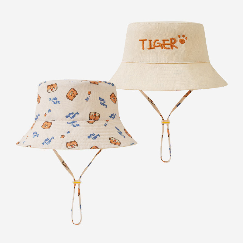 Letter Embroidered Baby Bucket - Fishing Hat recension och pris