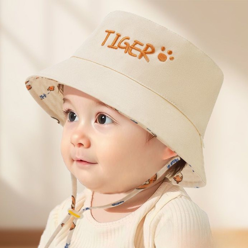 Letter Embroidered Baby Bucket - Fishing Hat recension och pris