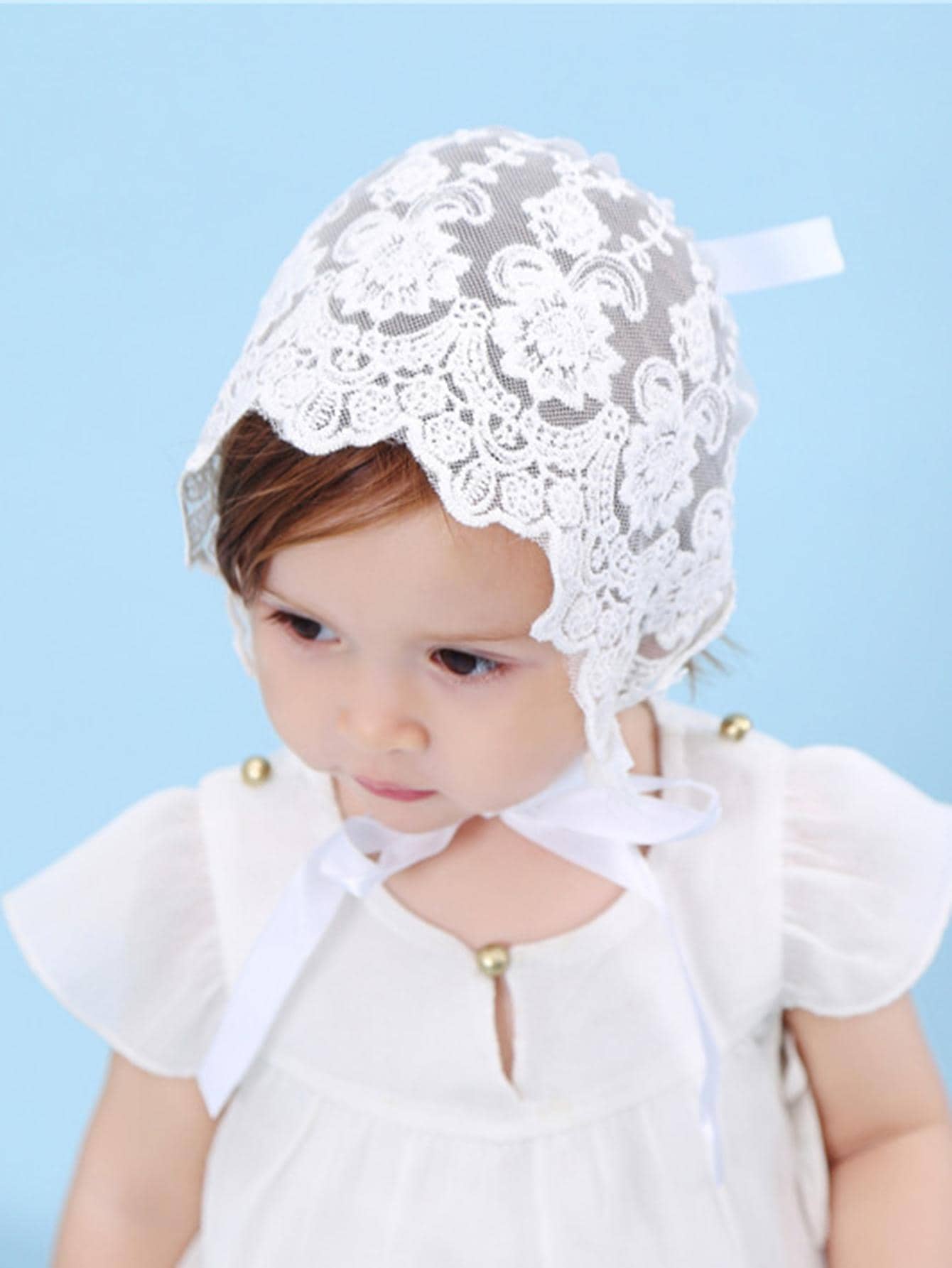 Baby Lace Brim Headband Hat He - Fishing Hat recension och pris
