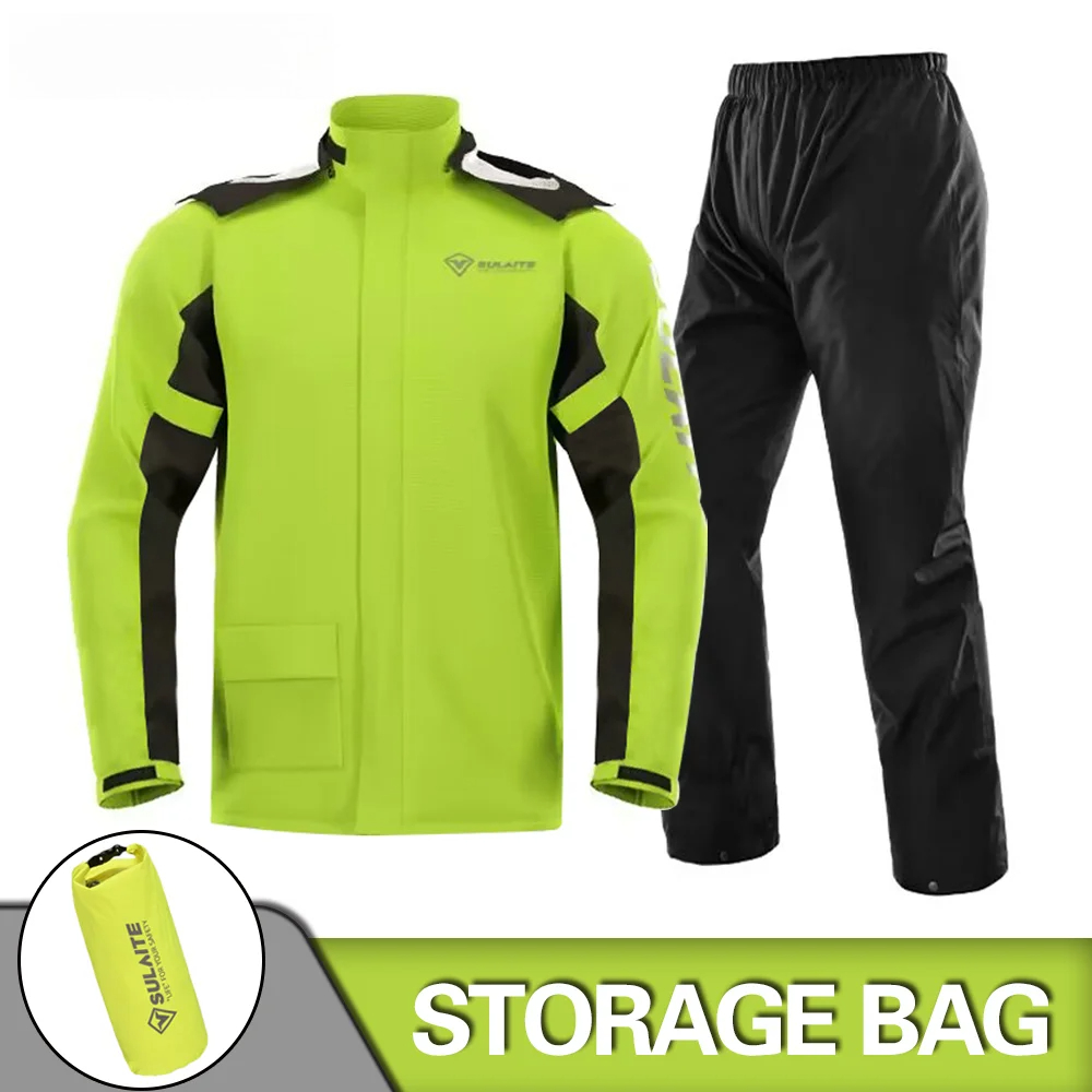 Motorcycle Raincoat Suit Rains - Fishing Rain Suit recension och pris