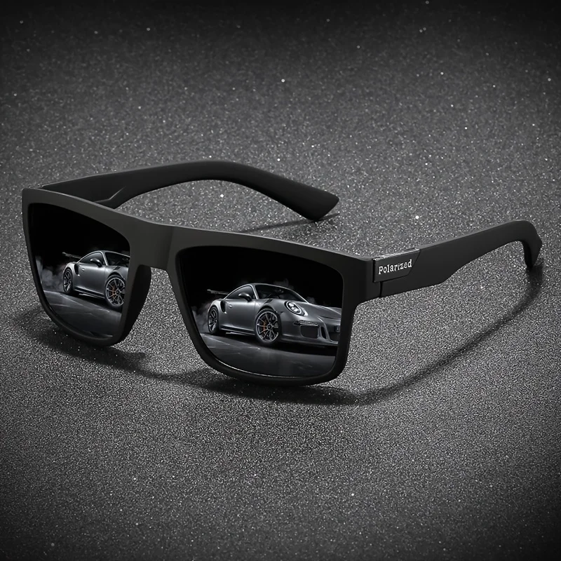 Fashion Vintage Square Polariz - Fishing Sunglasses Polarized recension och pris