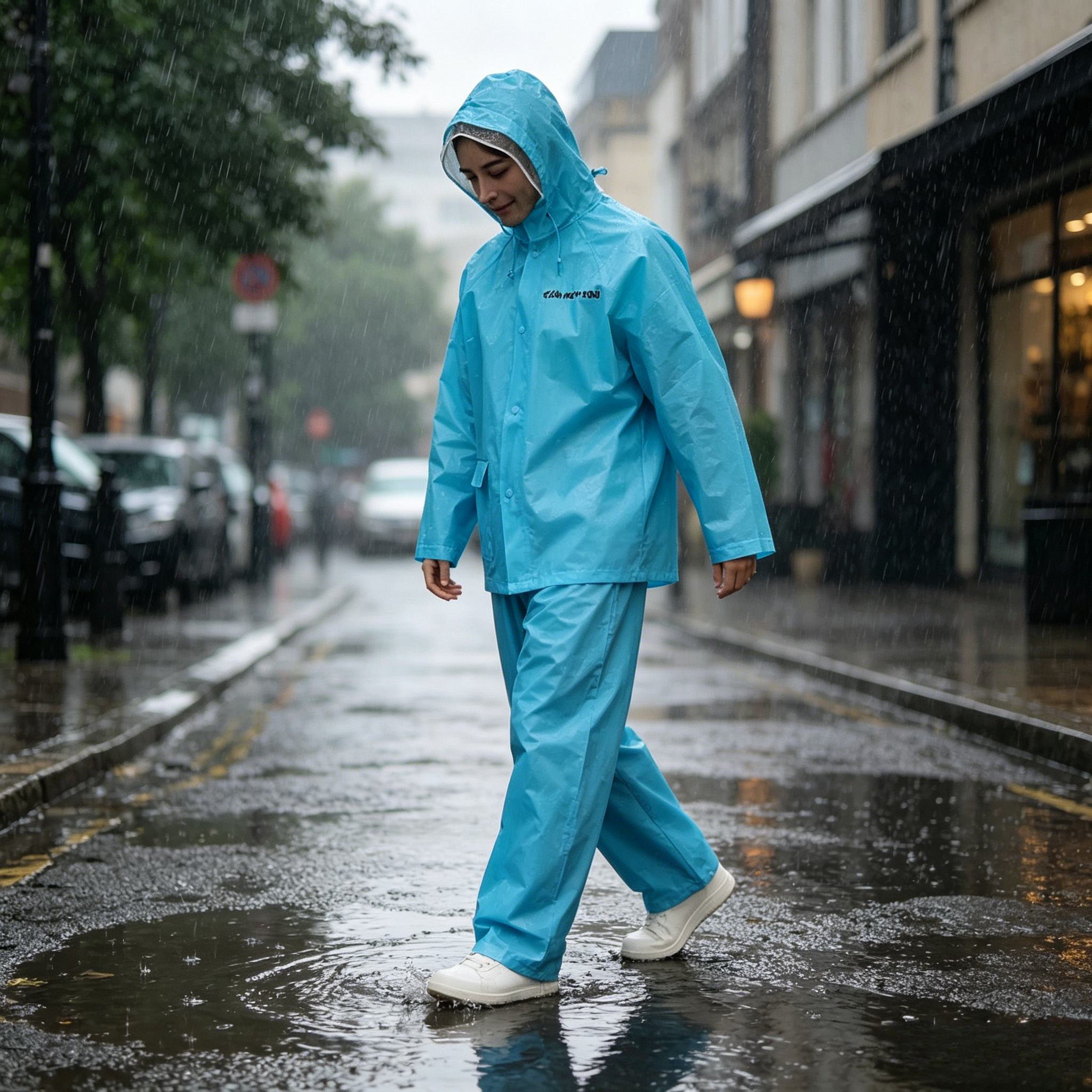 Packable Two Piece Waterproof  - Fishing Rain Suit recension och pris