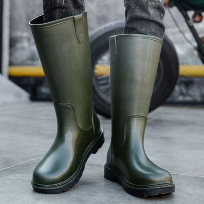 Rain Boots for Men Gum Fishing - Fishing Boots recension och pris