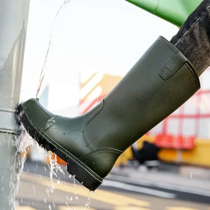 Rain Boots for Men Gum Fishing - Fishing Boots recension och pris