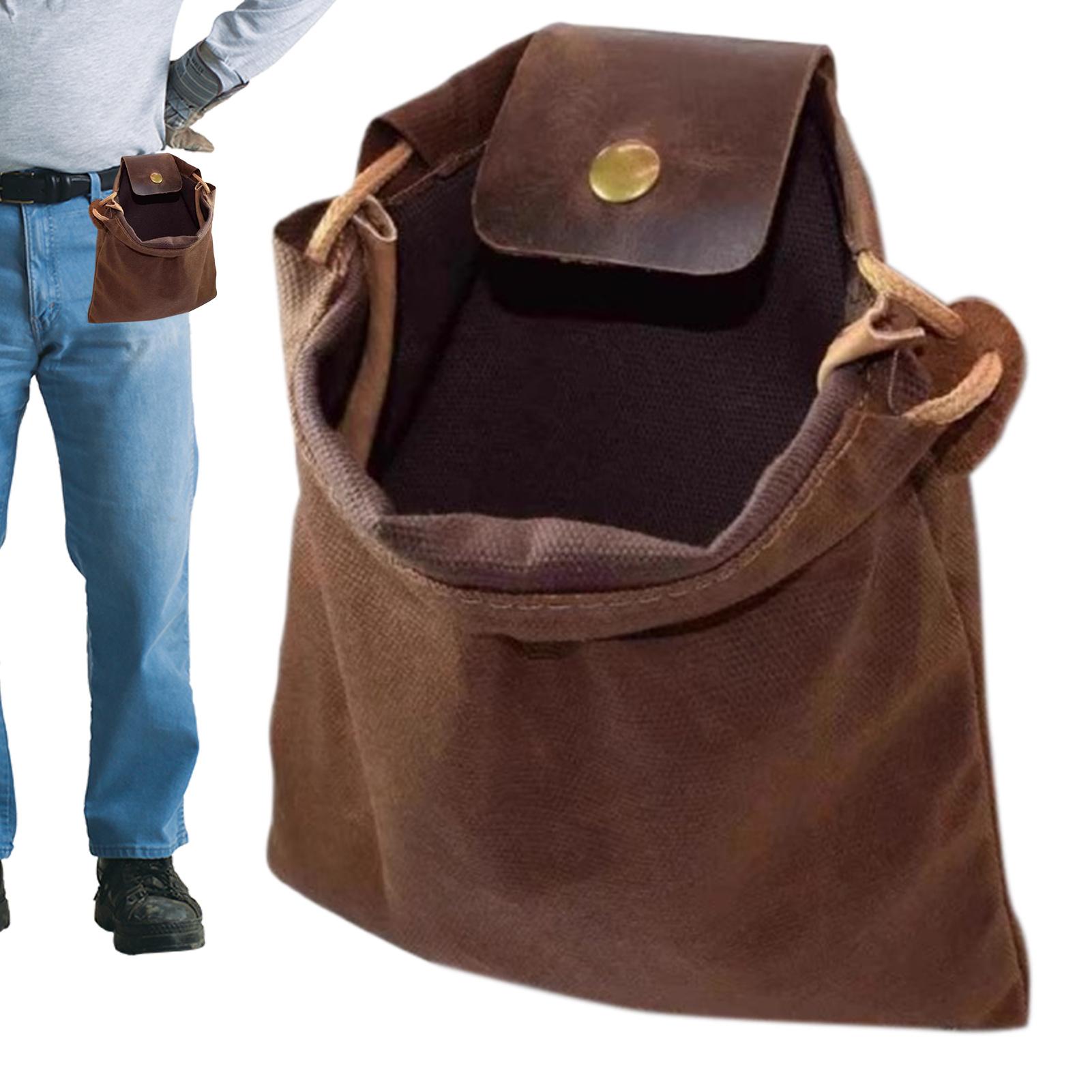 Portable Waxed Dump Pouch Mult - Fishing Belt recension och pris