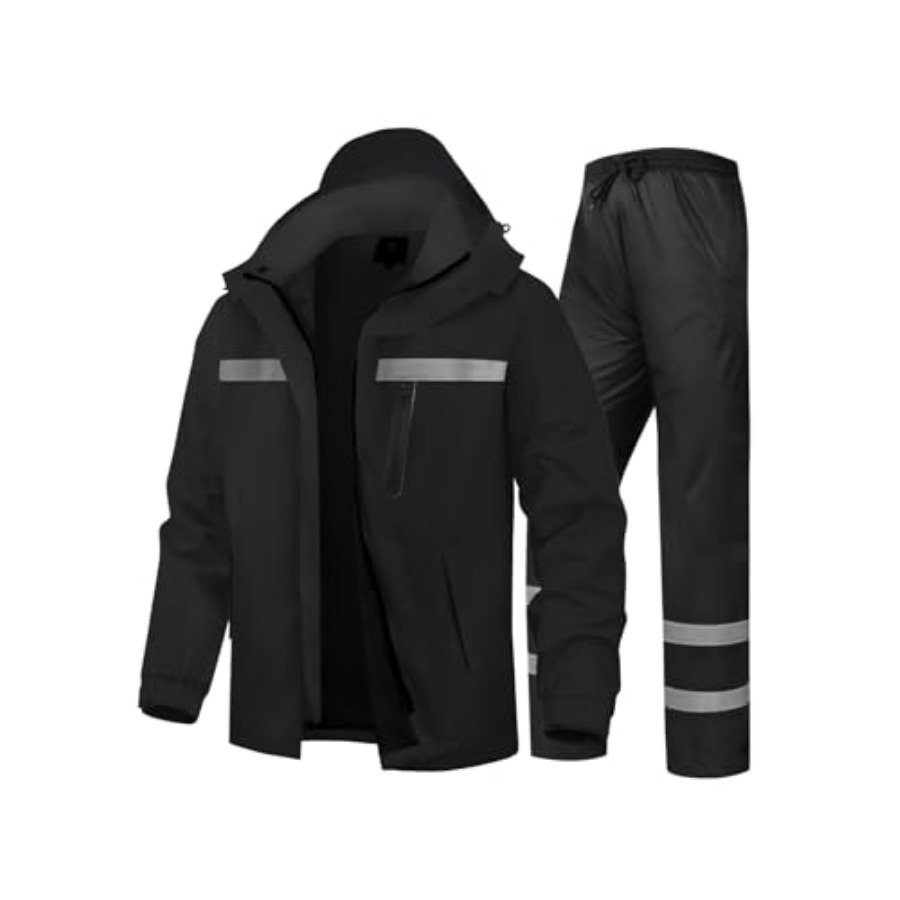 Men's Rain Suit High Visibilit - Fishing Rain Suit recension och pris