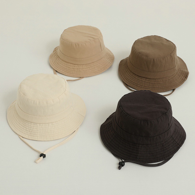 Solid Color Kids Bucket Hat Fa - Fishing Hat recension och pris
