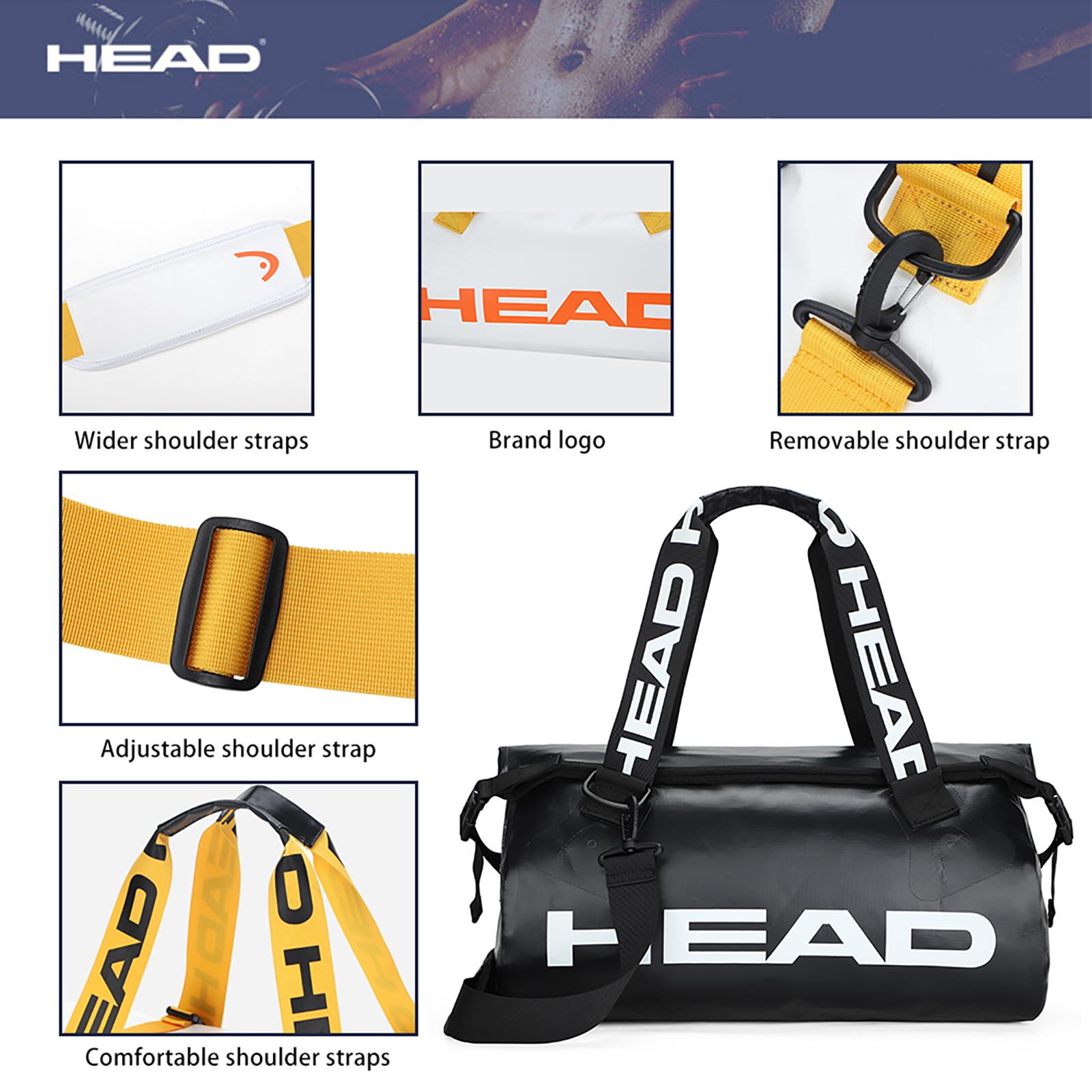 HEAD Fully Waterproof Travel D - Fishing Bag Waterproof recension och pris