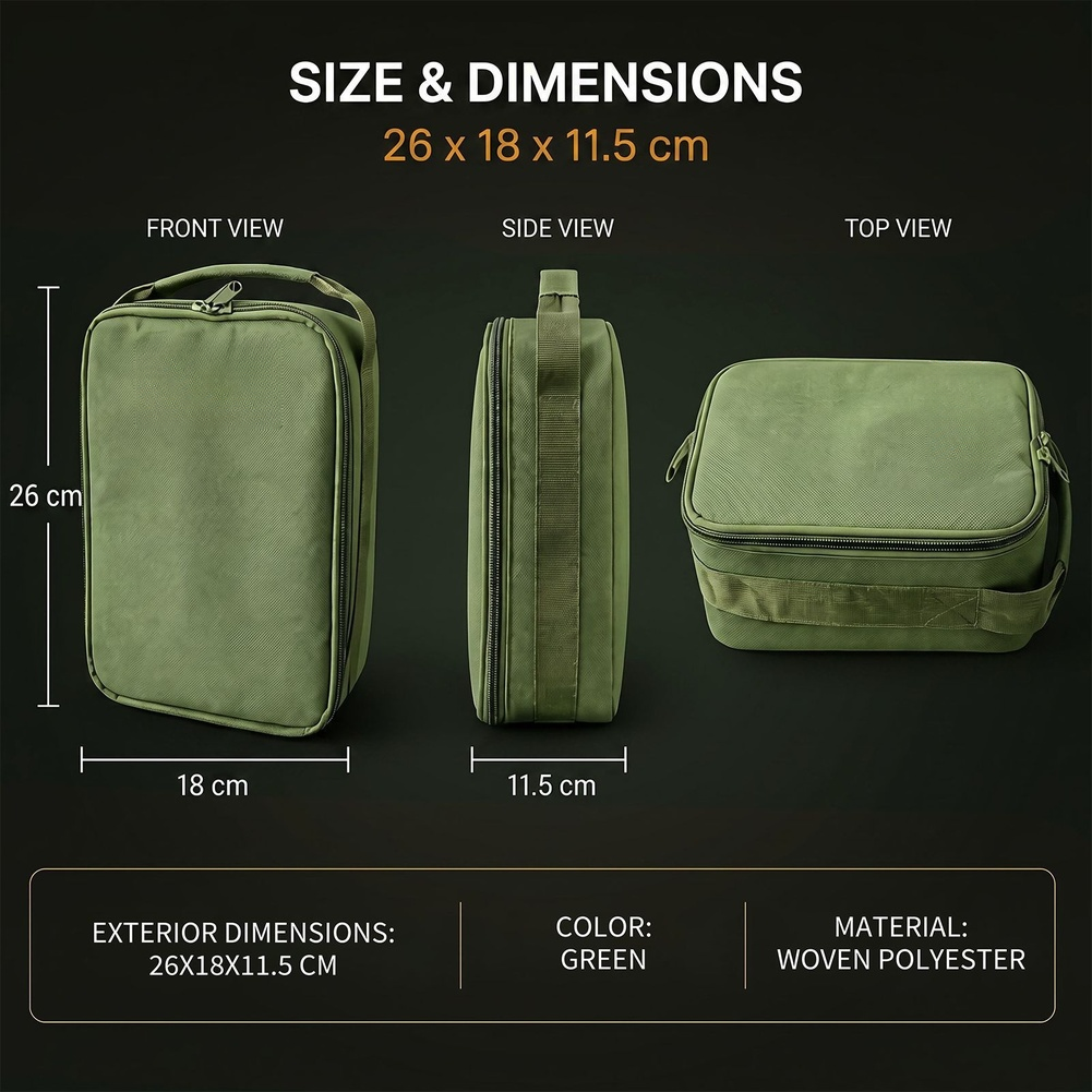 Green Fishing Tackle Storage B - Fishing Bag Waterproof recension och pris