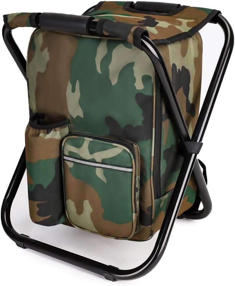 Portable Folding Camping Stool - Fishing Bag Waterproof recension och pris