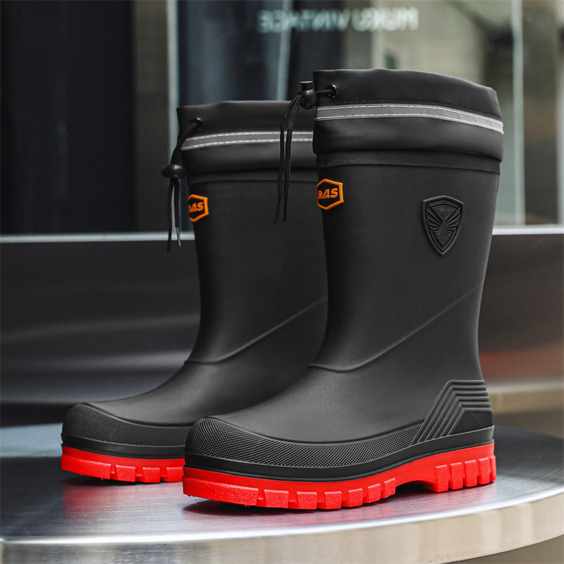 Fashion Men's Rain Boots Mid-C - Fishing Boots recension och pris